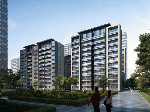 榆林春天实景图